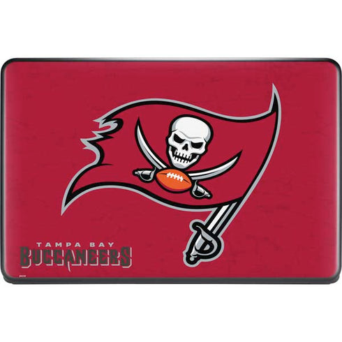 NFL Tampa Bay Buccaneers Distressed Google Pixelbook Go Skin